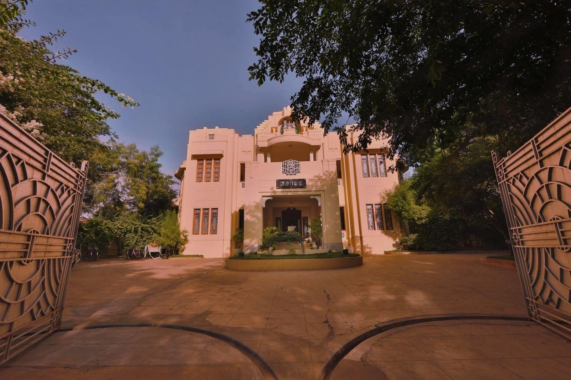 Visalam Chettinad Palace - A Cgh Earth Experience Kanadukattan Exterior photo