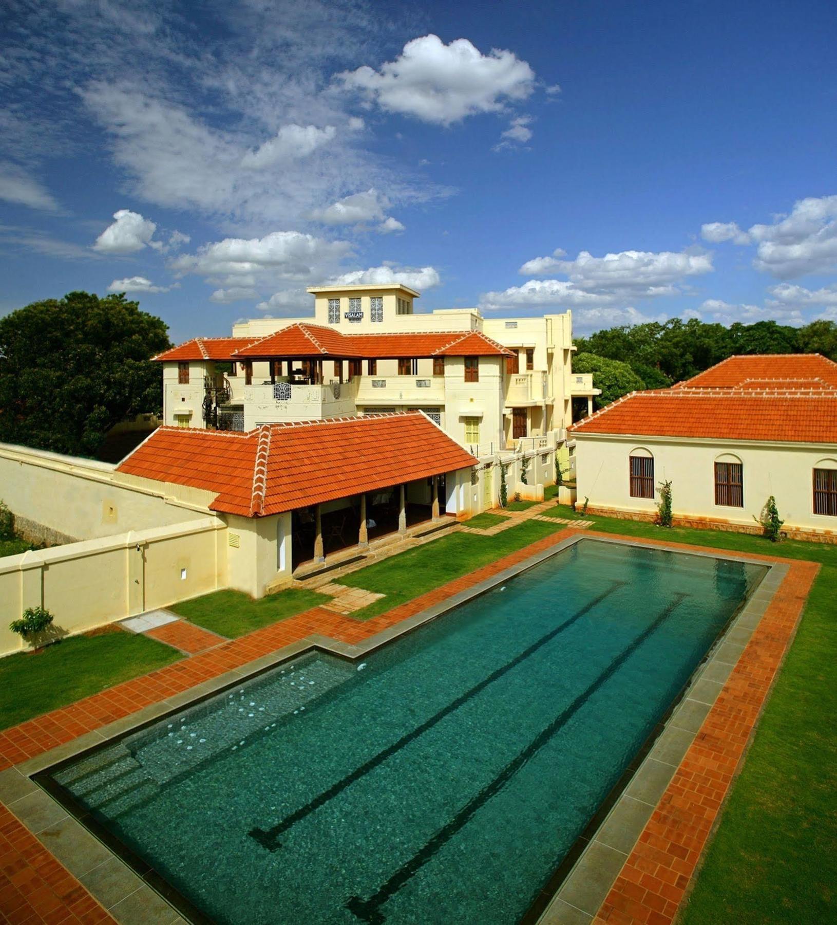 Visalam Chettinad Palace - A Cgh Earth Experience Kanadukattan Exterior photo