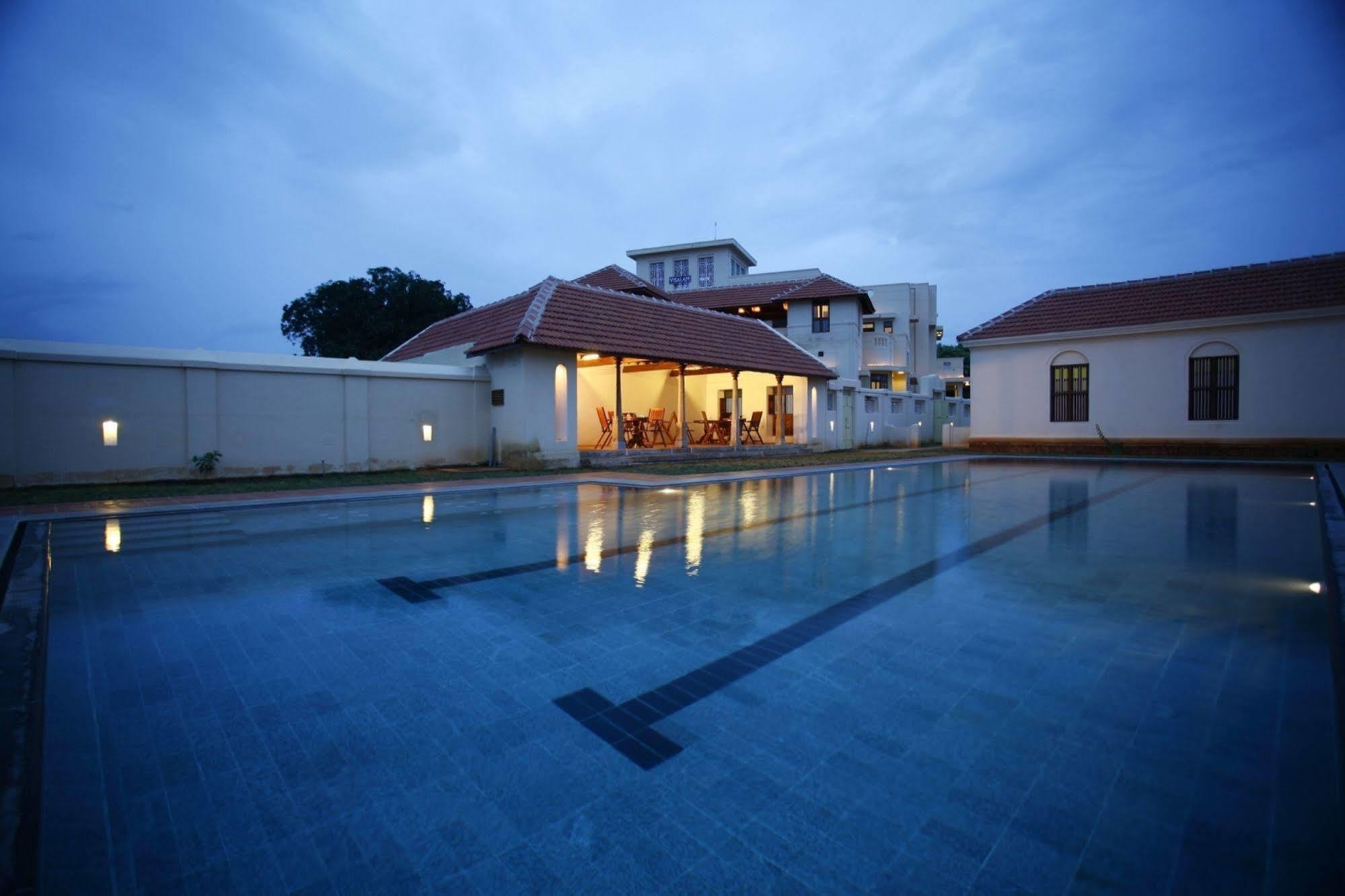 Visalam Chettinad Palace - A Cgh Earth Experience Kanadukattan Exterior photo